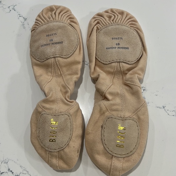 Bloch canvas ballet slippers shoes - Picture 3 of 8